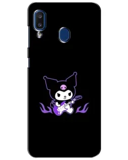 Чехол для Samsung Galaxy a20 2019 (A205F) с картинкой «Электрическая Kuromi»
