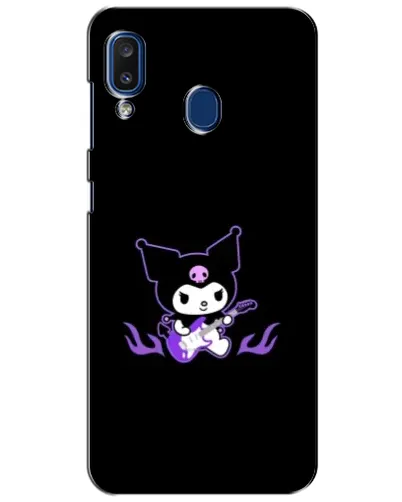 Чехол для Samsung Galaxy a20 2019 (A205F) с картинкой «Электрическая Kuromi» Чехол для Samsung Galaxy a20 2019 (A205F) с картинкой «Электрическая Kuromi»