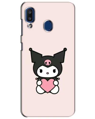 Чехол для Samsung Galaxy a20 2019 (A205F) с картинкой «Kuromi и сердце» Чехол для Samsung Galaxy a20 2019 (A205F) с картинкой «Kuromi и сердце»