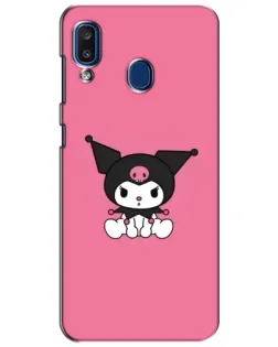 Чехол для Samsung Galaxy a20 2019 (A205F) с картинкой «Хмурая Kuromi»