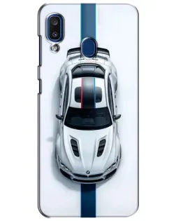 Чехол для Samsung Galaxy a20 2019 (A205F) с картинкой «Вид сверху — BMW M»