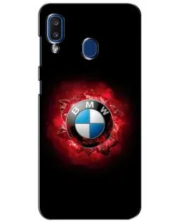 Чехол для Samsung Galaxy a20 2019 (A205F) с картинкой «Логотип BMW — вспышка»