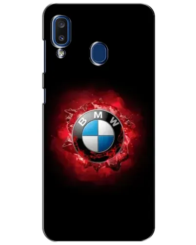 Чехол для Samsung Galaxy a20 2019 (A205F) с картинкой «Логотип BMW — вспышка» Чехол для Samsung Galaxy a20 2019 (A205F) с картинкой «Логотип BMW — вспышка»