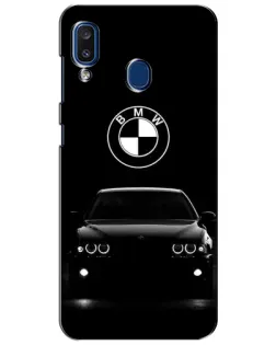 Чехол для Samsung Galaxy a20 2019 (A205F) с картинкой «BMW — взгляд из темноты»