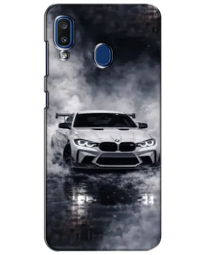 Чехол для Samsung Galaxy a20 2019 (A205F) с картинкой «BMW сквозь туман» Чехол для Samsung Galaxy a20 2019 (A205F) с картинкой «BMW сквозь туман»