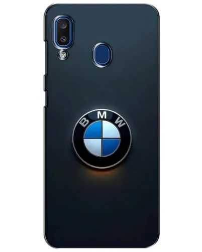 Чехол для Samsung Galaxy a20 2019 (A205F) с картинкой «Логотип BMW — минимализм» Чехол для Samsung Galaxy a20 2019 (A205F) с картинкой «Логотип BMW — минимализм»