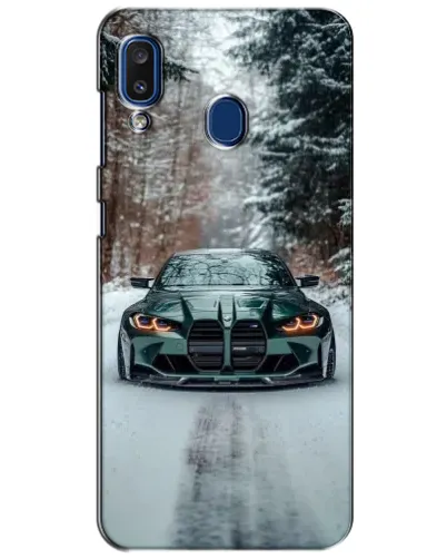 Чехол для Samsung Galaxy a20 2019 (A205F) с картинкой «BMW в зимнем лесу» Чехол для Samsung Galaxy a20 2019 (A205F) с картинкой «BMW в зимнем лесу»