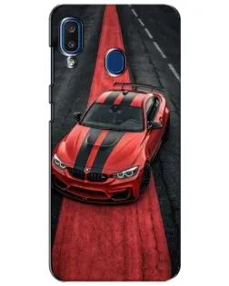 Чехол для Samsung Galaxy a20 2019 (A205F) с картинкой «BMW на красной дорожке»