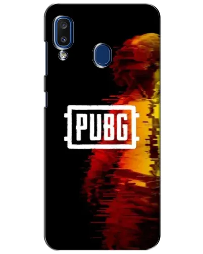 Чохол для Samsung Galaxy a20 2019 (A205F) з картинкою «Яскравий логотип PUBG»