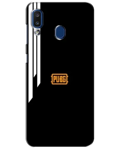 Чехол для Samsung Galaxy a20 2019 (A205F) с картинкой «PUBG — вертикальные линии» Чехол для Samsung Galaxy a20 2019 (A205F) с картинкой «PUBG — вертикальные линии»