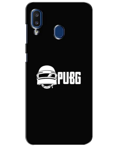 Чехол для Samsung Galaxy a20 2019 (A205F) с картинкой «PUBG — классический лого» Чехол для Samsung Galaxy a20 2019 (A205F) с картинкой «PUBG — классический лого»