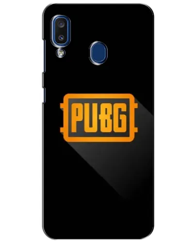 Чехол для Samsung Galaxy a20 2019 (A205F) с картинкой «PUBG — рамка лого» Чехол для Samsung Galaxy a20 2019 (A205F) с картинкой «PUBG — рамка лого»