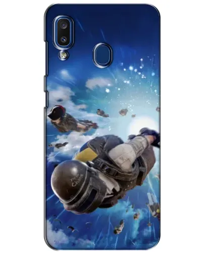 Чехол для Samsung Galaxy a20 2019 (A205F) с картинкой «Десант PUBG — прыжок» Чехол для Samsung Galaxy a20 2019 (A205F) с картинкой «Десант PUBG — прыжок»