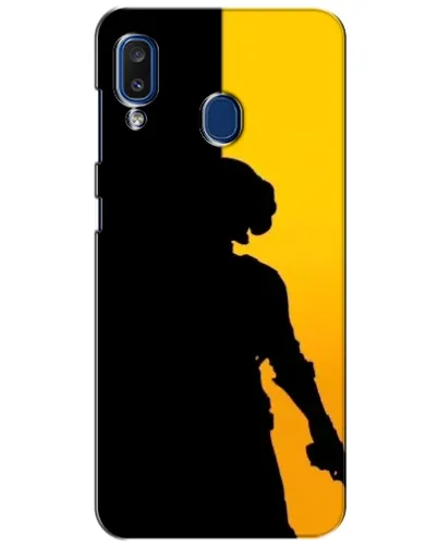 Чехол для Samsung Galaxy a20 2019 (A205F) с картинкой «Тень воина PUBG» Чехол для Samsung Galaxy a20 2019 (A205F) с картинкой «Тень воина PUBG»