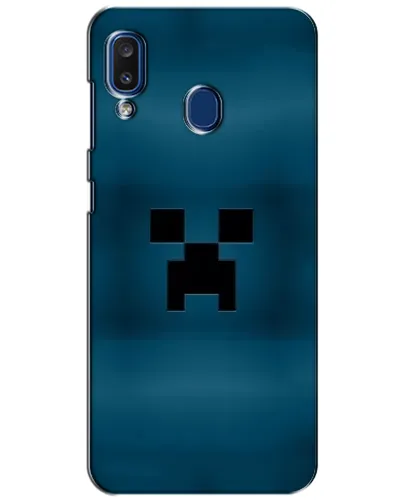 Чехол для Samsung Galaxy a20 2019 (A205F) с картинкой «Крипер текстура» Чехол для Samsung Galaxy a20 2019 (A205F) с картинкой «Крипер текстура»