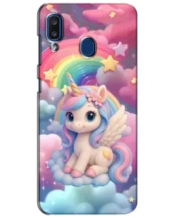 Чохол для Samsung Galaxy a20 2019 (A205F) з картинкою «Маленький єдиноріг»