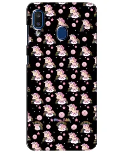 Чохол для Samsung Galaxy a20 2019 (A205F) з картинкою «Magic Unicorn паттерн»