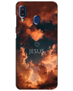 Чехол для Samsung Galaxy a20 2019 (A205F) с картинкой «Сияние Имени Jesus» Чехол для Samsung Galaxy a20 2019 (A205F) с картинкой «Сияние Имени Jesus»