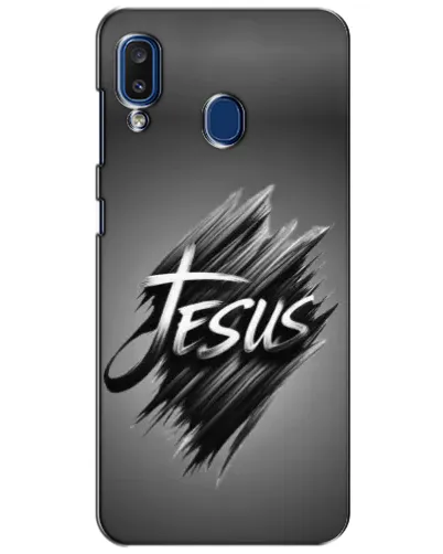 Чехол для Samsung Galaxy a20 2019 (A205F) с картинкой «Надпись Jesus Graffiti»