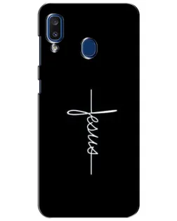 Чехол для Samsung Galaxy a20 2019 (A205F) с картинкой «Тонкая линия веры»