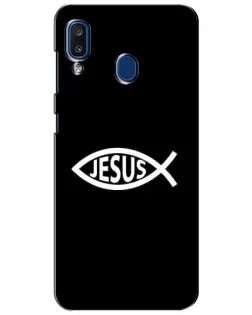 Чехол для Samsung Galaxy a20 2019 (A205F) с картинкой «Классический Jesus»