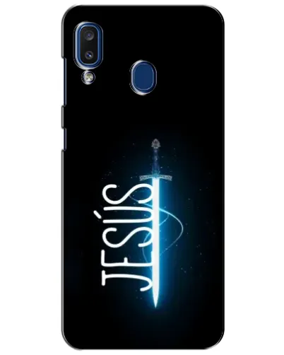 Чехол для Samsung Galaxy a20 2019 (A205F) с картинкой «Меч Духа Jesus»