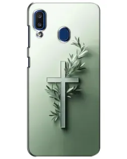 Чехол для Samsung Galaxy a20 2019 (A205F) с картинкой «Оливковая ветвь» Чехол для Samsung Galaxy a20 2019 (A205F) с картинкой «Оливковая ветвь»