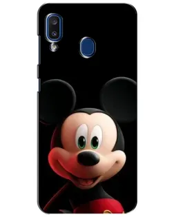 Чехол для Samsung Galaxy a20 2019 (A205F) с картинкой «Улыбающийся Микки Маус»