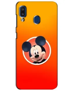 Чехол для Samsung Galaxy a20 2019 (A205F) с картинкой «Mickey в круге»
