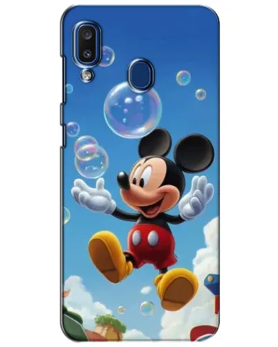 Чехол для Samsung Galaxy a20 2019 (A205F) с картинкой «Mickey и мыльные пузыри» Чехол для Samsung Galaxy a20 2019 (A205F) с картинкой «Mickey и мыльные пузыри»