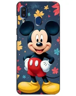 Чехол для Samsung Galaxy a20 2019 (A205F) с картинкой «Осенний Mickey Mouse»