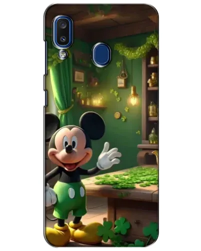 Чехол для Samsung Galaxy a20 2019 (A205F) с картинкой «Микки в мастерской» Чехол для Samsung Galaxy a20 2019 (A205F) с картинкой «Микки в мастерской»