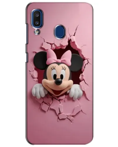 Чехол для Samsung Galaxy a20 2019 (A205F) с картинкой «Минни сквозь стену» Чехол для Samsung Galaxy a20 2019 (A205F) с картинкой «Минни сквозь стену»