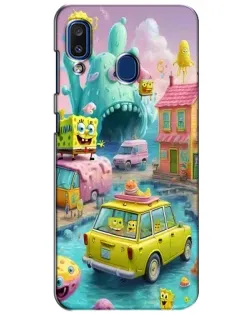 Чехол для Samsung Galaxy a20 2019 (A205F) с картинкой «Монстр-трак приключения»