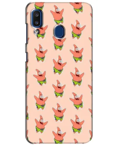 Чехол для Samsung Galaxy a20 2019 (A205F) с картинкой «Патрик Стар паттерн» Чехол для Samsung Galaxy a20 2019 (A205F) с картинкой «Патрик Стар паттерн»