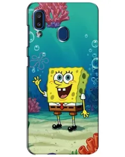 Чехол для Samsung Galaxy a20 2019 (A205F) с картинкой «Подводный привет»