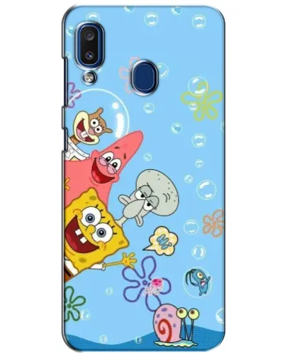 Чехол для Samsung Galaxy a20 2019 (A205F) с картинкой «Веселые пузырьки» Чехол для Samsung Galaxy a20 2019 (A205F) с картинкой «Веселые пузырьки»