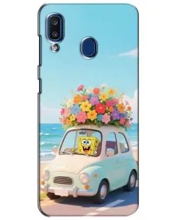 Чехол для Samsung Galaxy a20 2019 (A205F) с картинкой «Автомобильное путешествие»