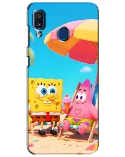Чехол для Samsung Galaxy a20 2019 (A205F) с картинкой «Отдых на пляже»
