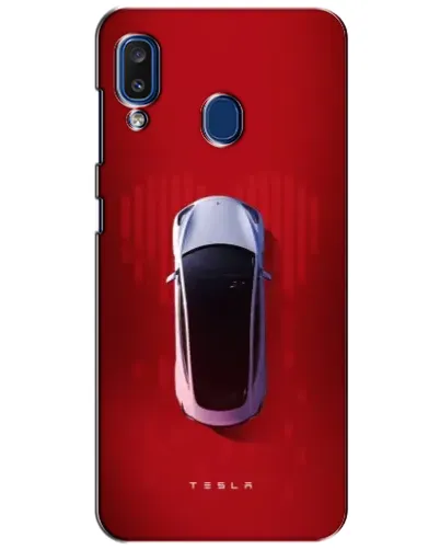 Чехол для Samsung Galaxy a20 2019 (A205F) с картинкой «Tesla Top View» Чехол для Samsung Galaxy a20 2019 (A205F) с картинкой «Tesla Top View»