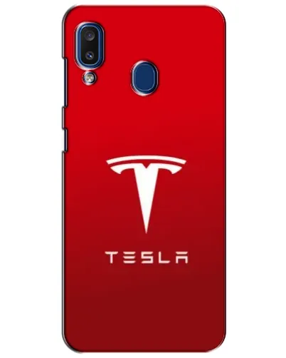 Чехол для Samsung Galaxy a20 2019 (A205F) с картинкой «Tesla Red Classic» Чехол для Samsung Galaxy a20 2019 (A205F) с картинкой «Tesla Red Classic»