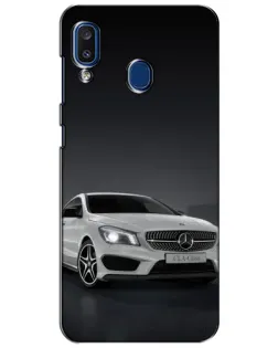Чехол для Samsung Galaxy a20 2019 (A205F) с картинкой «Mercedes AMG GT Silver»