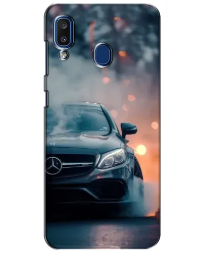 Чехол для Samsung Galaxy a20 2019 (A205F) с картинкой «Mercedes — ночной город» Чехол для Samsung Galaxy a20 2019 (A205F) с картинкой «Mercedes — ночной город»