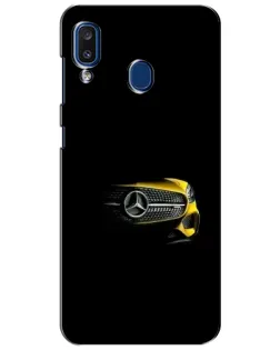 Чехол для Samsung Galaxy a20 2019 (A205F) с картинкой «Mercedes — ретро стиль»