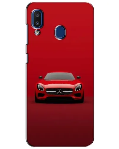 Чехол для Samsung Galaxy a20 2019 (A205F) с картинкой «Красный Mercedes AMG»
