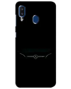 Чехол для Samsung Galaxy a20 2019 (A205F) с картинкой «Mercedes Stealth Look»