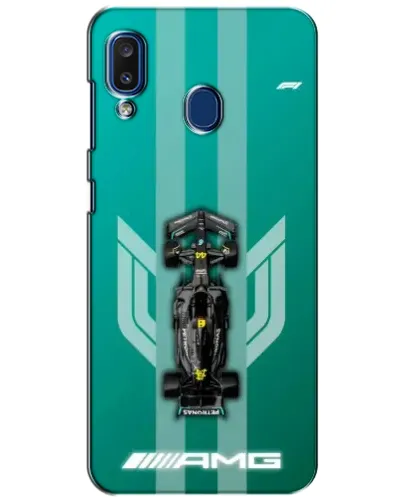 Чехол для Samsung Galaxy a20 2019 (A205F) с картинкой «Mercedes AMG Petronas» Чехол для Samsung Galaxy a20 2019 (A205F) с картинкой «Mercedes AMG Petronas»