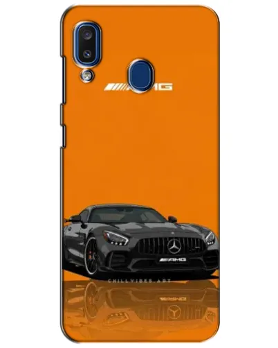 Чехол для Samsung Galaxy a20 2019 (A205F) с картинкой «Оранжевый Mercedes AMG» Чехол для Samsung Galaxy a20 2019 (A205F) с картинкой «Оранжевый Mercedes AMG»