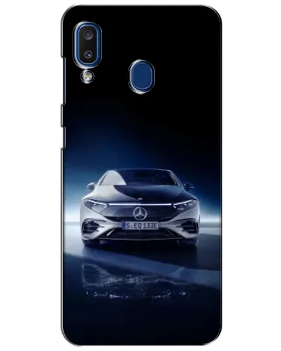Чехол для Samsung Galaxy a20 2019 (A205F) с картинкой «Ночной Mercedes EQ» Чехол для Samsung Galaxy a20 2019 (A205F) с картинкой «Ночной Mercedes EQ»