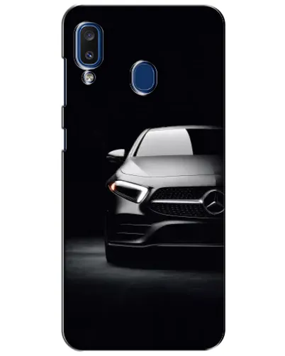 Чехол для Samsung Galaxy a20 2019 (A205F) с картинкой «Свет фар Mercedes» Чехол для Samsung Galaxy a20 2019 (A205F) с картинкой «Свет фар Mercedes»